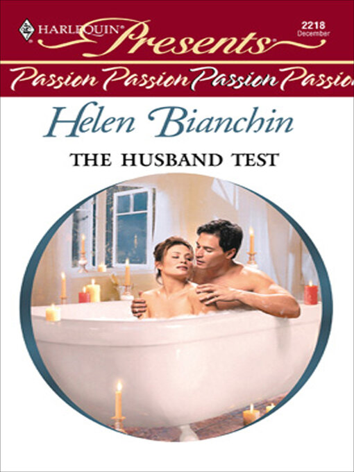 Title details for The Husband Test by Helen Bianchin - Available